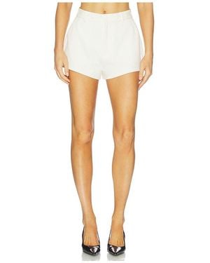 NonChalant Label Zehra Short - White