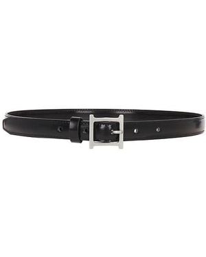 Helsa Logo Mini Waist Belt - Black