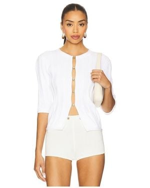 Asta Resort Cardigan Delilah - Weiß