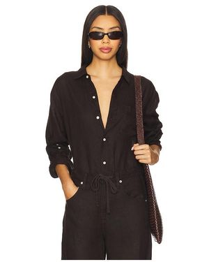 Citizens of Humanity Kayla Shrunken Shirt - Black