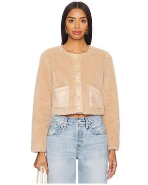 LoveShackFancy Jacke Lully - Blau