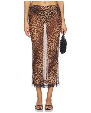 SPRWMN Amelie Midi Skirt - Multicolor