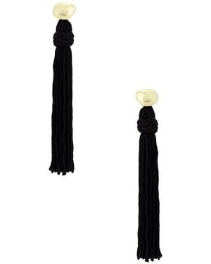 Shashi Maxine Earring - Black
