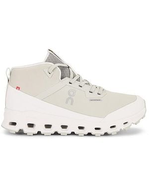 On Shoes Cloudroam Waterproof Trainer - White