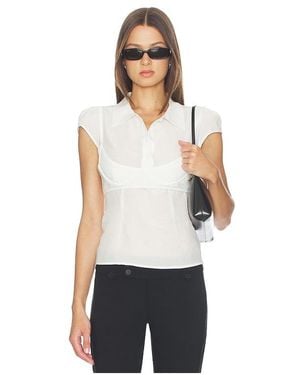 Miaou Hudson Top - White