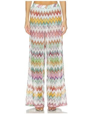 Missoni Wide Leg Trousers - White