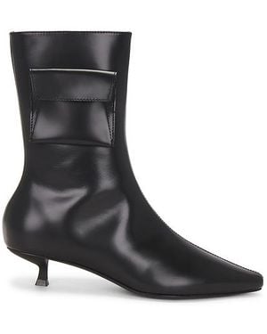 St. Agni Petit Pouch Boot - Black