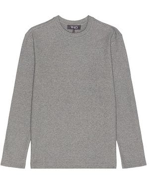WAO Tシャツ - グレー