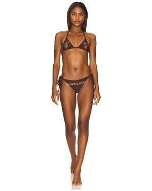 Urban Outfitters String Bikini Set - Black