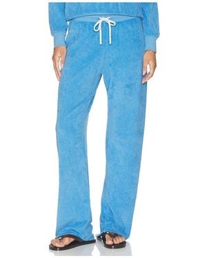 PERFECTWHITETEE Hose Mit Kordelzug Aus Loop Terry Eliana - Blau