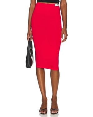 Fiorucci Midi Skirt - Red