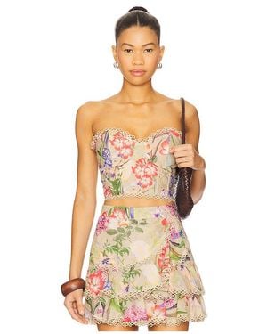 Charo Ruiz Trägerloses Top Bio - Mehrfarbig