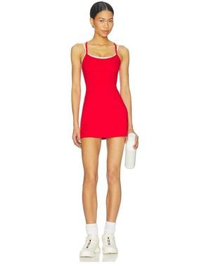 WellBeing + BeingWell Kleid Flowwell Carson Dress - Rot