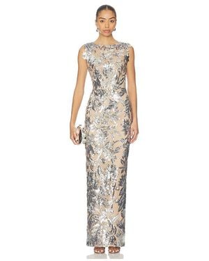 Bronx and Banco Vestido En Color Neutral,Metallic Talla (También En M, S, Xl, Xs) - Blanco