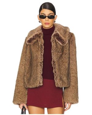 House of Harlow 1960 Rynn コート - ブラウン