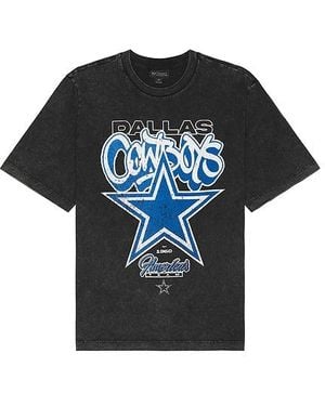 The Wild Collective Cowboys Graffiti Tee - Black
