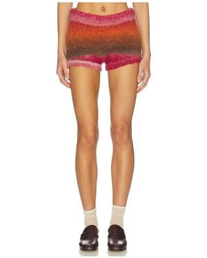 Lioness Loyalty Knit Short - Red