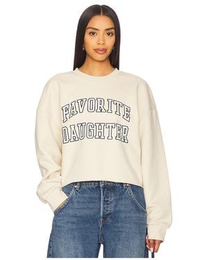 FAVORITE DAUGHTER Sweatshirt Collegiate - Natur