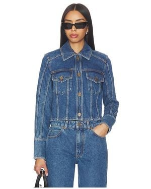 Balmain Jacke Denim - Blau