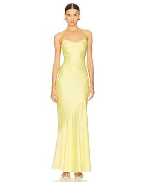 Nookie Entice Drape Gown - Yellow