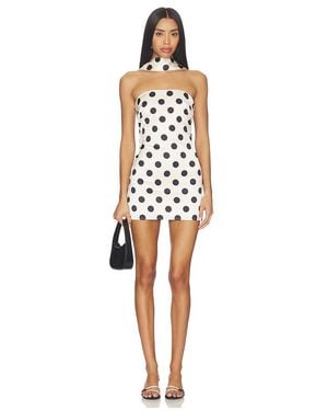 MORE TO COME Hartlen Strapless Mini Dress - White