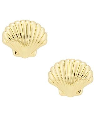 Lele Sadoughi Ohrstecker Coquille - Mettallic