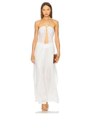 Cin Cin Oberteil Coral Orchid Drape - Weiß