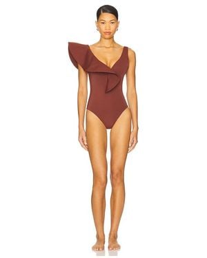 Johanna Ortiz Boleros One Piece Swimsuit - Orange