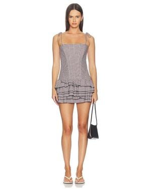 Amanda Uprichard Lauraline Romper En Color Rojo Talla (También En S, Xs, M, Xl)