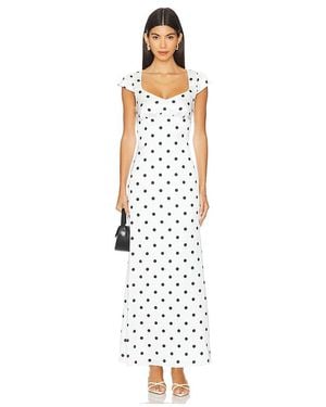 MORE TO COME Dorothy Maxi Dress - White