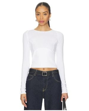 Free People X We The Free Protagonist Long Sleeve - White