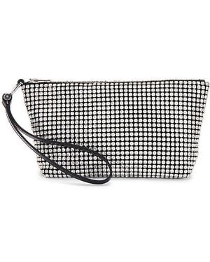 Alexander Wang Heiress Wristlet Zip Pouch - White