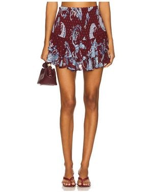 Hemant & Nandita Minirock Skirt - Rot