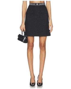 CASABLANCA Tweed Skirt - Black