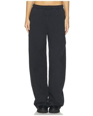 Alexander Wang Mid-Rise Relaxed Sweatpant - Blue