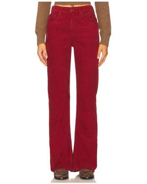 Agolde Bootcut Kick - Rot