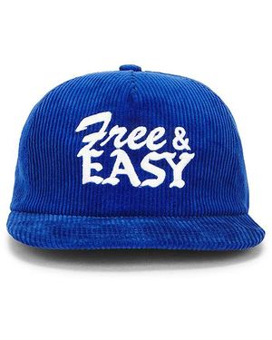 The Hundreds X Free And Easy Don'T Trip Snapback Hat - Blue
