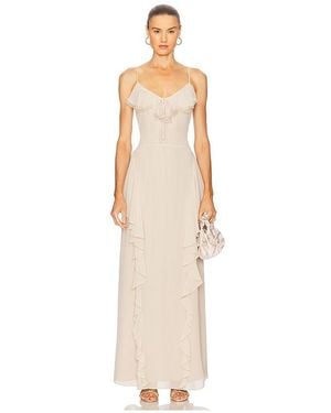 Tularosa Remley Maxi Dress - White