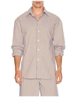 KROST Long Striped Shirt - Multicolour