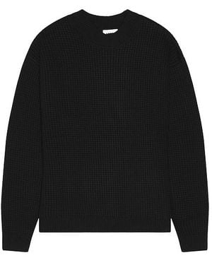 KROST Chunky Crewneck Sweater - Black