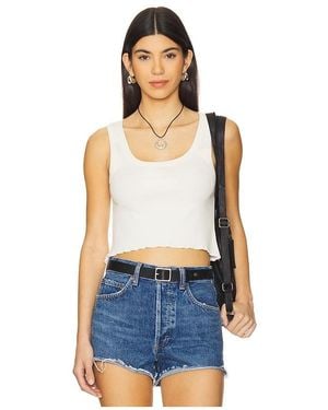 LNA Ravi Ribbed Tank - Blue