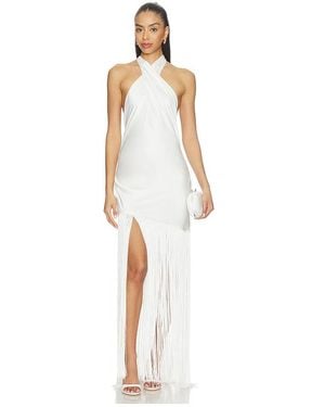 Show Me Your Mumu Vestido Jasmine En Color Ivory Talla (También En M, S, Xl, Xs) - Blanco