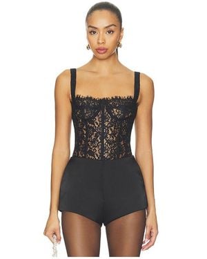 Lovers + Friends Hilly Top - Black