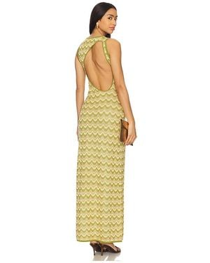 Devon Windsor Dalia Dress - Metallic
