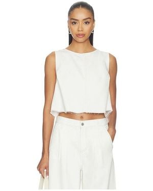 Pistola Rue Crop Top - White