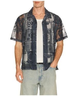 Huf Camisa En Color Negro Talla (También En M, Xl/1X)
