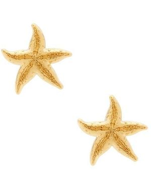 Lele Sadoughi Pendientes De Tachuela Starfish En Color Oro Metálico Talla