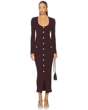 Generation Love Andolina Square Neck Dress - Red