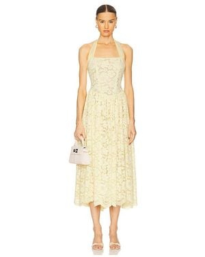 For Love & Lemons Lakeside Midi Dress - White