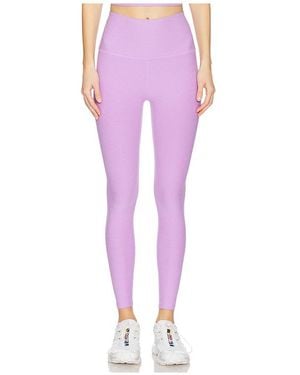 Beyond Yoga Hoch Geschnittene Leggings Spacedye Caught - Pink